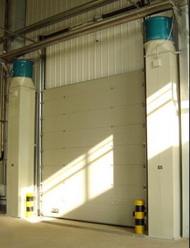 轴流式厂房车间大门电热风幕机