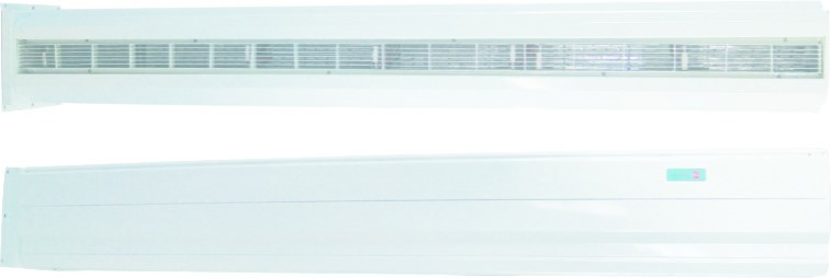 轴流式侧吹电热风幕机