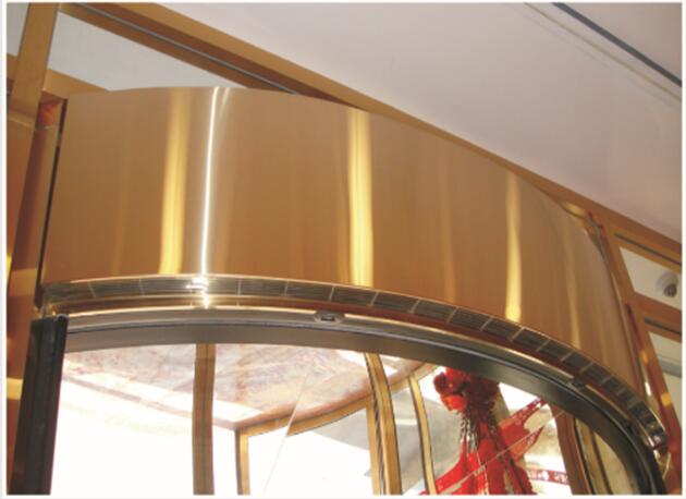 转门弧形热风幕机